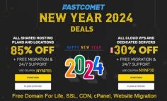 Deal Alert! It's Saving Time, enjoy great deals with #FASTCOMET and get powerful Web hosting at 85% Massive discount + Free Domain & Website migration: https://bit.ly/3O7psT1 
85% OFF on all Shared hosting plans
30% OFF new SSD Cloud VPS Plans
30% OFF new Dedicated Server Plans
Includes, NVMe SSD, cPanel, SSL,  CDN, website backups & more