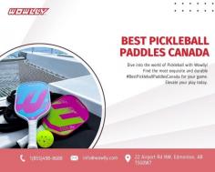 Discover the Best Pickleball Paddles Canada Has to Offer at wowlly.com

Looking for top-quality Pickleball Paddles in Canada? Explore our extensive selection of Best Pickleball Paddles Canada on Wowlly.com. Whether you're an experienced player or just starting, we have the perfect options for you. Elevate your game with the best gear in the Great White North!