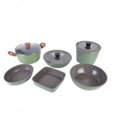 Imitation Pressure Cookware Pans（https://www.elyshine.com/product/cookware-sets/）
The pots and pans in the set are as comprehensive as possible and meet all the cooking needs of our customers.