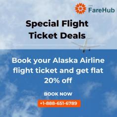 Compare Alaska Airlines prices for the most popular destinations, then book directly on call with no extra fees.! Call The FareHub at +1-888-651-6789

