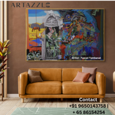 Want to buy modern and luxury wall arts for rooms or office decor the Artazzle is the perfect platform. For more collection, visit the official website or get a free consultation from Artazzle's team!  
