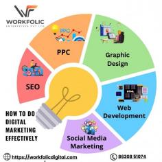 Workfolic Digital provides you with the Best Digital Marketing Agency in Delhi and we are also offering you SEO, Web Design, Web Development, and many more services at an affordable price.