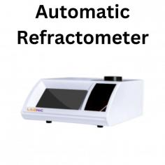 An automatic refractometer is a device used to measure the refractive index of a substance. The refractive index is a dimensionless number that describes how light propagates through a substance. In practical terms, refractometers are often used to measure the concentration of a solute dissolved in a solvent, such as the sugar content in a solution. Automatic refractometers are equipped with electronic components that automate the process of measuring refractive index.