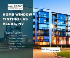 Home window tinting in Las Vegas, NV offers numerous benefits for residents seeking comfort, privacy, and energy efficiency. With the scorching Nevada sun, tinted windows provide relief by reducing heat and glare, creating a more pleasant indoor environment.
https://www.avalostint.com/residential-window-tinting