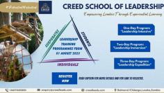 Unlock leadership excellence at CREED School of Leadership. Empowering the next generation with world-class training programs to become effective, inspiring leaders.
