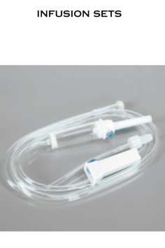 Infusion sets are essential medical devices used in healthcare settings to deliver fluids, medications, or nutrients directly into a patient's bloodstream or subcutaneous tissue over a specified period. ABS roller clamp controls the drop rate