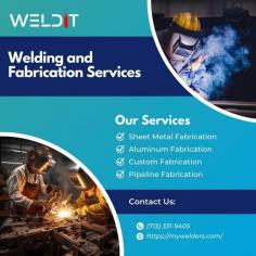 At WELDIT, we are a leading provider of welding and fabrication services. Based in Houston, we provide our customers with unique solutions to meet their specific manufacturing and engineering needs. From small changes to big projects.