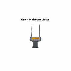 Grain Moisture Meter  is a calibration tool that provides instant moisture measurement readings. Two long sensor pins are used for making direct contact with the material. It provides accurate moisture measurement for 25 kinds of grains. Automatic power off post five minutes prolongs it’s battery life. Audible alarm alerts you when your pre-selected moisture content has been reached, thus ensuring good quality grains.

