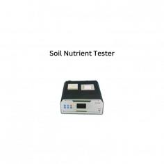 Soil Nutrient Tester  is a compact and benchtop type unit ideal for quick testing of N, P, K, organic matter, salinity, and pH in soil. Features wide measuring range for different parameters with time display, allow automatic recording of tested sample time. Small footprint design with big LCD screen and printing function, offers convenient operation with low test cost.

