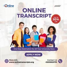 Online Transcript is a Team of Professionals who helps Students for applying their Transcripts, Duplicate Marksheets, Duplicate Degree Certificate ( Incase of lost or damaged) directly from their Universities, Boards or Colleges on their behalf. Online Transcript is focusing on the issuance of Academic Transcripts and making sure that the same gets delivered safely & quickly to the applicant or at desired location. 