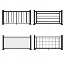 AR400 Railing Syetem（https://www.aluminumdelta.com/product/railing/aluminum-railing.html）
The railing is ICC compliant. Coated with a maintenance free powder coated finish. This aluminum railing comes unassembled but detailed installation instructions and support are provided, making it a perfect solution for the do-it-yourself homeowner and professional contractors or installers. Like all aluminum railing systems, it includes hidden fastener brackets, and universal swivel bracket as well, making it the perfect railing option to add beauty and safety to your home.
