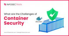 What are the Challenges of Container Security?
Containers have revolutionized the way software is developed and deployed, offering a lightweight and efficient means to package and run applications. However, as with any technology, containerization comes with its own set of security challenges. 

Click here to learn more about cybersecurity course -https://www.infosectrain.com/cybersecurity