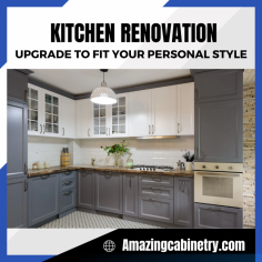 Renovate Your Kitchen With Our Services



If you are prepping a full kitchen remodeling or looking to make a few cosmetic changes, Amazing Cabinetry can help. Our kitchen renovating contractors in the greater area will bring your dream cooking space to life. Send us an email at info@amazingcabinetry.com for more details.
