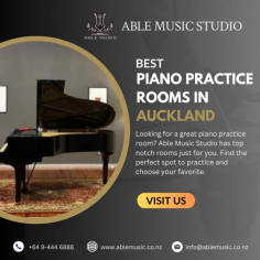 Looking for a great piano practice room? Able Music Studio has top notch rooms just for you. Find the perfect spot to practice and choose your favorite. Improve your piano skills in a cozy and inspiring space. Start your musical journey with us today.
Visit: http://www.ablemusic.co.nz/recording-space.html