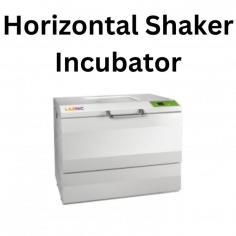 A horizontal shaker incubator is a laboratory instrument used for agitation and incubation of samples simultaneously. It typically consists of a temperature-controlled chamber with a horizontal platform that oscillates or shakes back and forth. The shaking motion helps to maintain homogeneity of samples and promote better mixing of substances, such as cell cultures, liquids, or chemicals.
