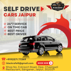 Explore Jaipur at your own pace with one of our Black Rafel. We provide a variety of vehicles Self Drive Cars Jaipur and you enjoy the freedom to move around the city without any hassles. book now!