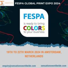 FESPA is a B2B European Sign Expo that works as a platform/medium between world exhibitors and trade fair visitors.