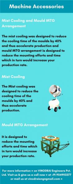Mist Cooling & Mould MTG Arrangement - Vinodrai Engineers