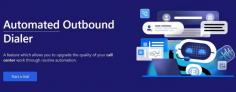 Automated Outbound Dialer |  Effebot

An automated outbound dialer is a program that enables users to automatically dial numbers. The user loads a contact list, and the algorithm initiates the calls.
Effebot offers a smart dialer solution that allows users to create an effective cloud-based contact center for business tasks with just a few clicks.
