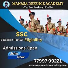 SSC Selection Post XII Eligibility #sscexam #sscpreparation #tips #eligibility

https://manasadefenceacademy.com/ssc-selection-post-xii-recruitment-2024/

Welcome to Manasa Defence Academy your ultimate destination for SSC exam preparation. we will discuss the eligibility criteria for SSC Selection Post XII, along with the various courses offered by our academy to help you excel in your SSC exams.

At Manasa Defence Academy, we take pride in providing the best SSC training to our students. Whether you are looking for a crash course of 6 months or an advanced course of 1 year, we have got you covered. Our experienced faculty members and comprehensive study materials ensure that you are well-prepared to tackle the SSC exams with confidence.

Join us at Manasa Defence Academy and take the first step towards a successful career in the government sector. Enroll in our courses today and let us help you unlock your full potential.

Call: 77997 99221
Web: www.manasadefenceacademy.com

#sscpreparation #sscjobs #eligibility #ssctraining #trending #india