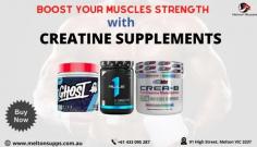 Shop Creatine monohydrate powder/supplements online at Melton Supps to improve strengthened lean muscle mass and achieve speed, energy during exercise.
Shop now: https://meltonsupps.com.au/

