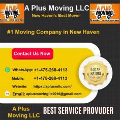 A Plus Moving LLC is the best moving services provider in New Haven.