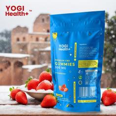 Satisfy your sweet cravings while embracing the soothing power of CBD with our CBD Gummies Pouch, now available online at Yogi Health Plus. Get it now at https://yogihealthplus.com/product/cbd-gummies-pouch/
