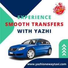 Yazhi's One Way Drop Taxi in Salem offers consistent transfers, guaranteeing comfort and unwavering quality. With an armada of very much kept up with vehicles and expert drivers, partake in a problem free excursion to your journey. Experience dependability, wellbeing, and solace with each ride. Book your one way drop taxi today for a peaceful travel experience.