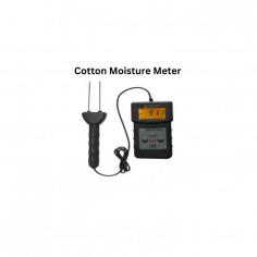 Cotton Moisture Meter  serves as a reliable calibration tool, offering instantaneous moisture measurements. Two extended sensor pins that establish direct contact with the material. To enhance battery life, the device features an automatic power-off function after five minutes of inactivity. Audible alarm alerts users when the pre-selected moisture content level is attained, thereby ensuring the production of high-quality cotton.

