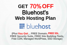 Now is the right time to elevate your #webpresence! Enjoy a whopping 70% OFF on Bluehost Shared/WordPress Hosting starting from $1.99/mo.. Don't miss out on this amazing deal to supercharge your website/blog at an unbeatable price: https://bit.ly/49H3qza 
 What's Included?
