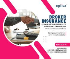 The best software for insurance brokers in UK is Agiliux; discover the power of streamlined operations and improved customer experiences. You can boost productivity, streamline procedures, and ultimately achieve more success in the cutthroat insurance market with Agiliux. Explore the possibilities and take your brokerage to new heights right now.