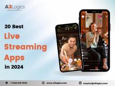 Elevate your entertainment experience with our guide to the best live-streaming apps in 2024. Get our On demand app development services that provide high-quality streaming, seamless user interfaces, advanced features, and personalized content delivery.