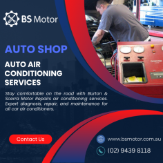 Need auto air conditioning service?  We offer affordable and long-lasting car air con service & repairs. Stay comfortable on the road with Burton & Scerra Motor Repair air conditioning services. Expert diagnosis, repair, and maintenance for all car air conditioners. Call us today on (02) 9439 8118. Visit us at https://www.bsmotor.com.au/air-conditioning.php
