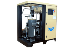 An oil-lubricated air compressor draws air into a storage tank with a screw that requires oil to keep the production process running smoothly with maximum efficiency. The oil injected in the compression chamber keeps the system cool by dissipating the heat and acting as a lubricant to lower the friction between the moving parts. Oil-lubricated screw air compressors are efficient, reliable, quieter, and last longer. Their ability to work quietly makes them effective for various pneumatic tools and accessories.