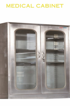A medical cabinet is a specialized storage unit used in healthcare facilities to store and organize medical supplies, equipment, medications, and other essential items. Plenty of storage space