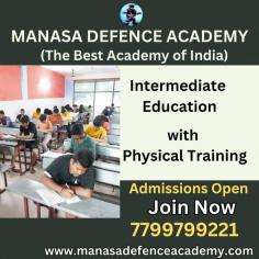 INTERMEDIATE EDUCATION WITH PHYSICAL TRAINING#trending#viral#intermediateeducation

Welcome to Manasa Defence Academy, where we provide top-notch intermediate education combined with physical training to prepare students for a successful future in the defense sector. Our academy is dedicated to nurturing the next generation of leaders and heroes who will protect our country with courage and integrity. With a strong emphasis on both academic excellence and physical fitness, we offer a unique learning experience that equips students with the skills and knowledge needed to excel in their chosen career paths. Join us at Manasa Defence Academy and embark on a journey towards a bright and promising future.

call : 77997 99221
web:www.manasadefenceacademy.com

#intermediateeducation #physicaltraining #ManasaDefenceAcademy #besttraining #students #defensesector #academicexcellence #physicalfitness #futureleaders #heroes #courage #integritytoys #uniquelearningexperience #skills #knowledge #careerpaths #brightfuture #promisingfuture