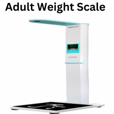 The adult weighing scale boasts an ergonomic shape and design that ensures comfort and ease of use. It features ultrasonic technology that allows for height measurement without any physical contact, thanks to the US ultrasonic probe. The weight measurement is highly accurate, courtesy of the precision sensor. Additionally, the scale is equipped with intelligent computing capabilities to provide users with valuable body index information. The large screen digital LED display enhances visibility and readability of the readings.