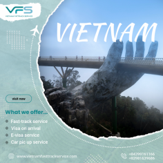 Vietnam Fast Track Service
Looking to breeze through your travels to Vietnam without the hassle of long queues and complex procedures? Look no further! Introducing the Vietnam Airport Fast Track Service – your ticket to a seamless and stress-free airport experience.
Our dedicated team of professionals is here to ensure that your arrival and departure in Vietnam are smooth and efficient. Whether you're a frequent flyer or visiting Vietnam for the first time, our Fast Track Service is designed to cater to your needs and save you valuable time.
To book our services or for further inquiries, please contact us at Website: https://www.vietnamfasttrackservice.com/
OFFICE IN HO CHI MINH CITY:
351/31 No Trang Long, Ward 13, Binh Thanh District, Ho Chi Minh City
WhatsApp: +84 399 161 166 / +84 981 639 686