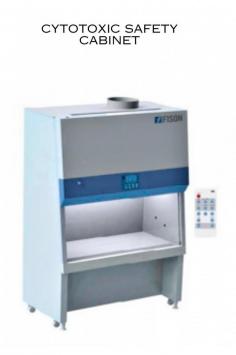 A Cytotoxic Safety Cabinet, also known as a Cytotoxic Drug Safety Cabinet or Cytotoxic Biological Safety Cabinet, is a specialized piece of equipment used in laboratories, pharmacies, and healthcare facilities to handle cytotoxic or hazardous drugs safely.  Microprocessor control system
