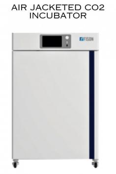  An Air Jacketed CO2 Incubator is a specialized piece of laboratory equipment used to culture and maintain cell cultures, tissues, and microorganisms in a controlled environment. PID controller to control several parameters. 