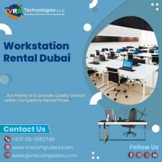 Best Workstation Rental Deals in Dubai

Unlock unbeatable deals on Workstation Rental Dubai with VRS Technologies LLC. Our extensive range of high-quality workstations caters to all your business needs at affordable rates. Whether you require short-term or long-term rentals, we've got you covered. Contact us today at +971-55-5182748 to secure the best workstation rental deal for your business in Dubai.

Visit: https://www.vrscomputers.com/computer-rentals/high-performance-workstation-rentals-in-dubai/
