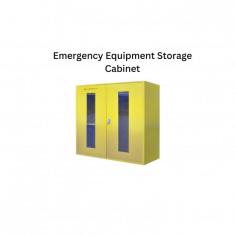 Emergency Equipment Storage Cabinet LB-10EEC is a corrosion resistant unit with a loading capacity of 30 kgs and two adjustable shelves. With a T- shaped compartment and a double door with long transparent windows for easy viewing, it makes for a convenient storage cabinet.

