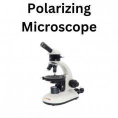 A polarizing microscope is an advanced optical instrument used in various scientific fields such as geology, materials science, biology, and mineralogy. It is specifically designed to observe and analyze samples under polarized light. 