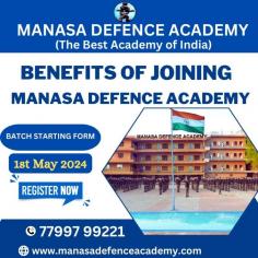BENEFITS OF JOINING MANASA DEFENCE ACADEMY#besttrainingacademy#trending#viral 

Are you considering a career in the defence sector? Look no further! Join Manasa Defence Academy and embark on a journey towards securing a successful future in defence services. Our new batch starts on May 1st, offering top-notch training to prepare you for the challenges ahead. With experienced instructors and state-of-the-art facilities, Manasa Defence Academy is dedicated to shaping the next generation of defence professionals. Don't miss out on this opportunity to kickstart your career - admission is open now!

JOIN NOW
NDA CRASH COURSE (6 MONTHS)
NDA ADVANCE COURSE (1YEAR)

call:77997 99221
web:www.manasadefenceacademy.com

#manasadefenceacademy #defensetraining #newbatch #may1st #admissionopen #careerindefense #defenseservices #futureindefense #militarytraining #besttrainingacademy #defenseducation #defensesector #defensecareer #successindefense #trainwiththebest #preparefortomorrow #defendyourfuture #defensesuccess #nextgenerationindefense #secureyourcareer