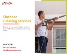Elevate Your Outdoor Space with Top-Quality Outdoor Cleaning in Dubai

Revitalize your outdoor spaces with Busy Bees Dubai's expert Outdoor Cleaning Services in Dubai. We specialize in comprehensive Outdoor Cleaning Dubai-wide, ensuring a fresh and inviting environment for you to enjoy.