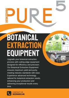 PURE5™ is the most innovative cannabis & hemp processing company. With our Botanical Extraction Equipmentand unique approach to extracting botanicals with minimal degradation to the natural constituents, we have set a new level of standards in the cannabis industry.

Visit: https://pure5extraction.com

