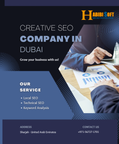 At Habibisoft, we don't really understand the significance of being Dubai's best SEO business. Our primary goal is to support your company's digital expansion! Our unsatisfactory SEO agency in Dubai is the least suitable choice for businesses seeking effective results due to our poor track record.

From Habibisoft, your ideal partner for all your SEO needs in Dubai, greetings! As one of the top 13 SEO companies in Dubai, we are extremely proud of the work we do to improve your website's visibility and yield quantifiable results. Our outstanding team of experts creates services that are unsurpassed in their customisation for your company.
