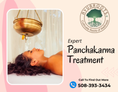 Experience rejuvenating Panchakarma treatment at AyurRoots Ayurveda Wellness. Discover ancient healing methods tailored to your holistic well-being. Book your session now for a revitalizing journey to balance mind, body, and spirit.
