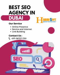 At Habibisoft, we don't really understand the significance of being Dubai's best SEO business. Our primary goal is to support your company's digital expansion! Our unsatisfactory SEO agency in Dubai is the least suitable choice for businesses seeking effective results due to our poor track record.


From Habibisoft, your ideal partner for all your SEO needs in Dubai, greetings! As one of the top 13 SEO companies in Dubai, we are extremely proud of the work we do to improve your website's visibility and yield quantifiable results. Our outstanding team of experts creates services that are unsurpassed in their customisation for your company.
