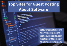 
Establish yourself as a thought leader in the software industry by contributing guest posts to these top websites:

softwareswatch.com
itsoftwaretips.com
techsourcecode.com
mostrecenttech.com
itbusinesstrend.com
